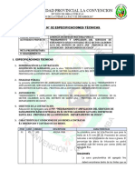 05 - Especificaciones de Agregadoo