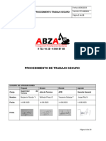 09 Procedimiento Trabajo Seguro