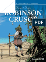Resumo Robinson Crusoe Quadrinhos Daniel Defoe