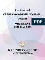 Kalindi College - Academic Journal 2022-23 (2) - Compressed
