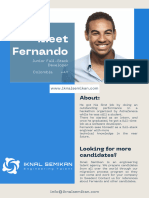 Meet Fernando: About
