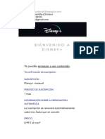 Te Damos La Bienvenida A Disney+