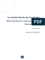 Mode D'emploi Demande de Titre