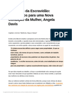 Fichamento O Legado Da Escravidão Parâmetros para Uma Nova Condição Da Mulher, Angela Davis