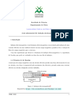 Aula Laboratorial 5 Indução Electromagnética