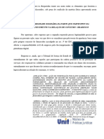 C) Da Responsabilidade Solidária Da Parte Que Participou Da Cadeia de Fornecimento Na Relação de Consumo - Bradesco