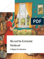 Mia and The Enchanted Paintbrush Book