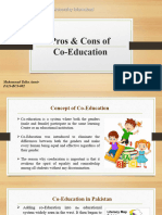 Pros & Cons of Co-Education