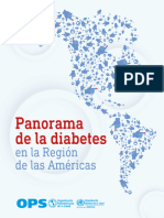 Panorama de La Diabetes: en La Región de Las Américas