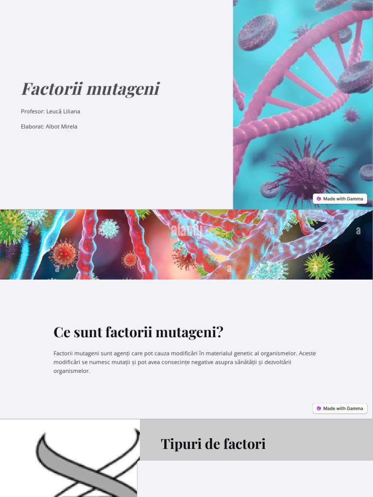 Factorii Mutageni | PDF