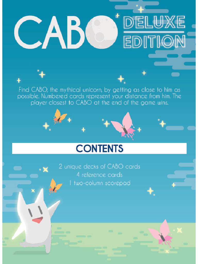 CABX Cabo Deluxe Edition Rules PDF