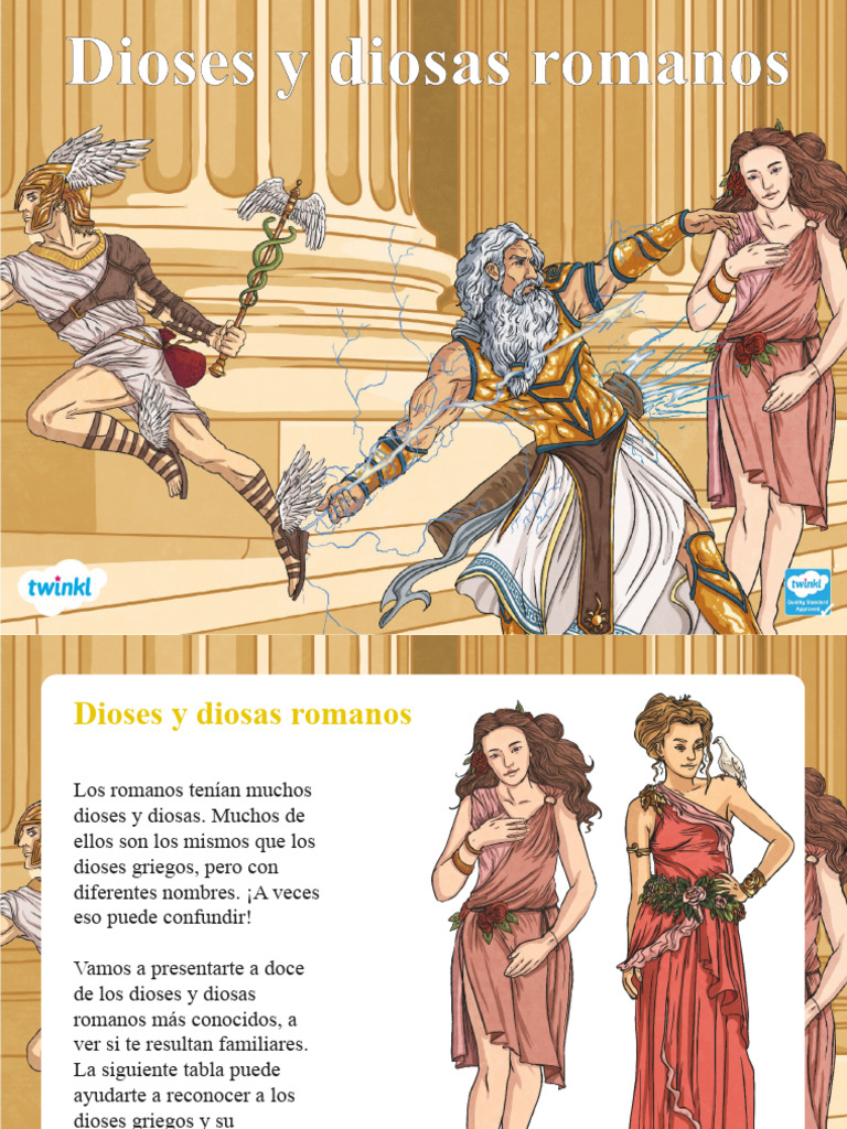 Doce dioses y diosas romanos | PDF | Doce olímpicos | Cupido
