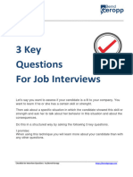 Checklist Interview Questions 1