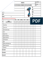 UNI-SGS-FO-K3 Check List Taladro Inalámbrico Ver. 01