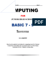Basic Computing B7-B9