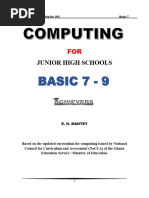 BECE 2024 Computing Exam Guide | PDF | Information | Computer Engineering