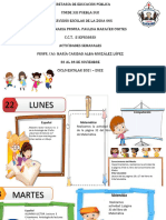 CARI CUADERNILLO Padres de Familia Del 22 de Noviembre Al 26 de Noviembre de 2021