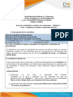 Guía de actividades y rúbrica de evaluación - Unidad 2 - Fase  3 - Registros contables responsable del IVA