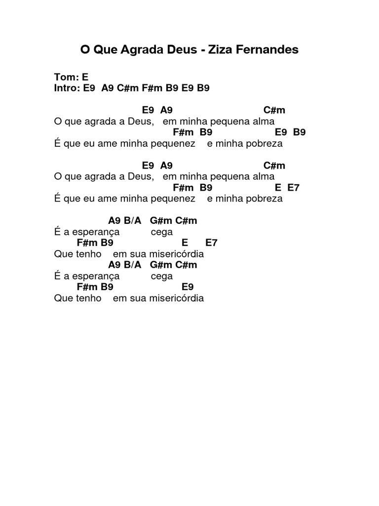 O Que Agrada Deus | PDF