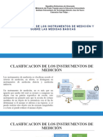 Clasificacion y Caracteristicas de Instrumentos Medición