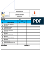 Check List de Taladro Magnetico