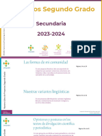 Proyectos Secundaria Segundo Grado