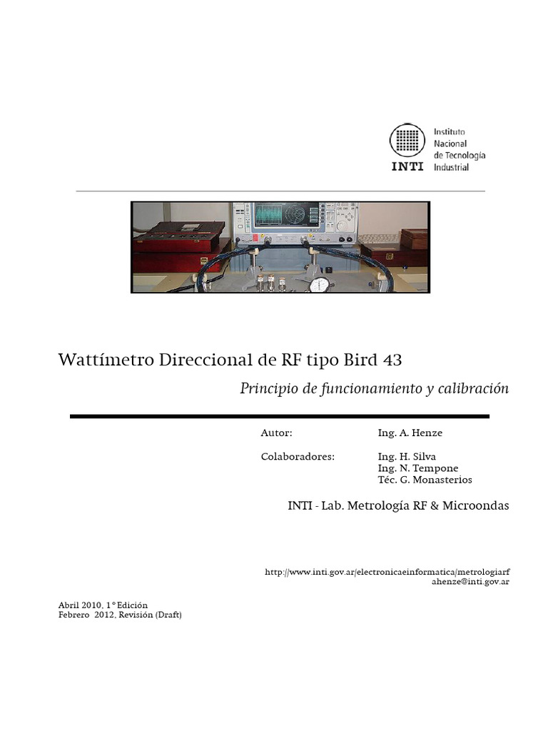 Vatímetro Thruline Bird 43 - Medidor De Potência Vfh E Roe  Jm