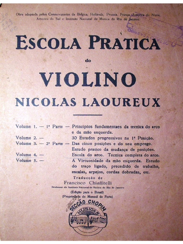 Violino Metodo Laoureux - Volume 4 | PDF