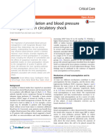 Renal Autoregulation and Blood Pressure Management in Circulatory Shock