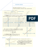 Función Lineal