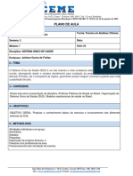 Plano de Aula 3 - Sistema Único de Saúde