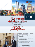 DIAPO Policía Administrativa