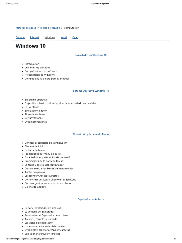 Escritorio de Windows para Niños | PDF | Windows 10 | Microsoft Windows
