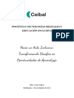 Hacia Un Aula Inclusiva - Transformando Desafíos en Oportunidades de Aprendizaje - Laura Suárez