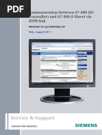 Net Communication From Ie To PB Via Routing en