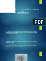 Analgesicos de Accion Central y Perifericos