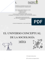 El Universo Conceptual de La Sociología Jurídica