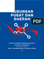 Kajian Akademik Hubungan Pusat Dan Daerah