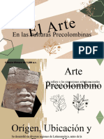 Presentación Del Arte, en Las Culturas Precolombinas