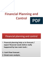 Financial Planning