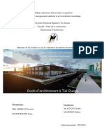Memoire 4 L'architecture Bioclimatique