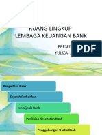 Pertemuan 1 - Ruang Lingkup Lembaga Keuangan Bank