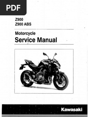 Kawasaki Z900 Manuale Dofficina en | PDF