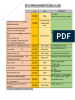 Actividades Por El Xvi Aniversario Institucional H. B.2023