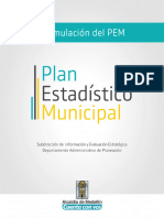 Plan Estadistico Municipal Medellin