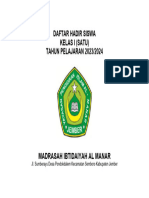 Sampul Daftar Hadir