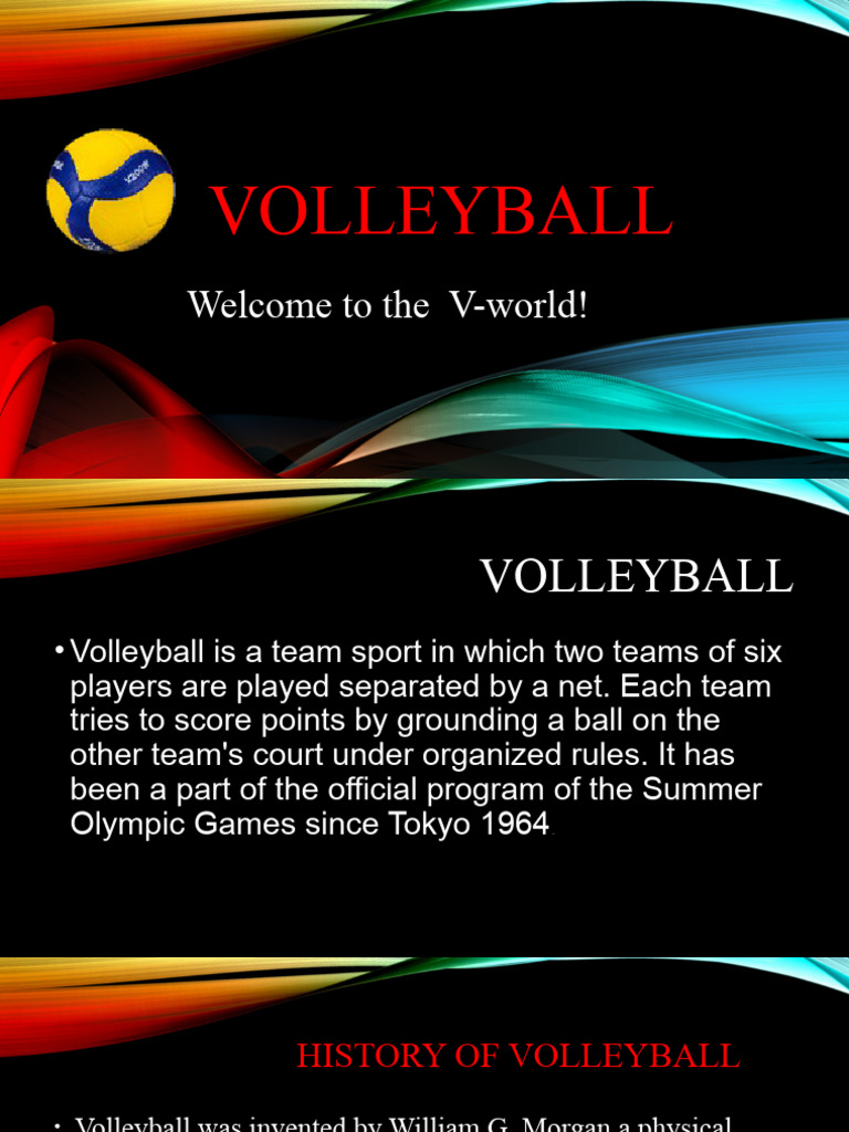 Volleyball History PDF Volleyball Entertainment