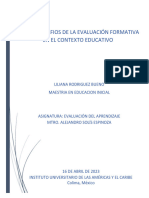 Retos y Desafíos de La Evaluación Formativa