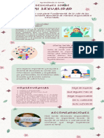 Infografía Guía Pasos para Mejorar La Autoestima Doodle Pastel Verde y Rosa