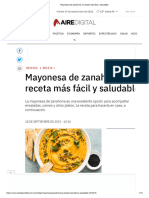 Mayonesa de Zanahoria - La Receta Más Fácil y Saludable